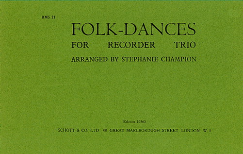 Folk Dances for Recorder Trio