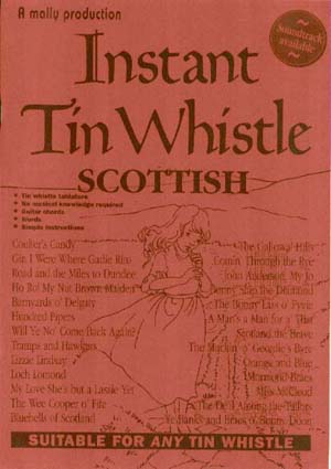 Instant Tin Whistle - Scottish - Book